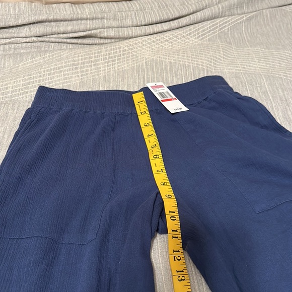 NWT Vineyard Vines Gauze Pull On Pant, Color:  Deep Bay, Size XS - Picture 8 of 9